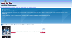 Desktop Screenshot of m.rejoynmedical.com
